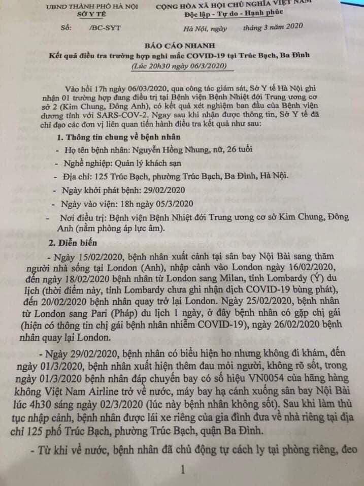 Ca dương tính nCoV thứ 17 tại Việt Nam [Cập nhật liên tục]