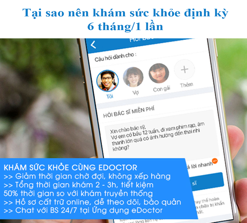 Tại sao nên khám sức khỏe định kỳ 6 tháng/1 lần?